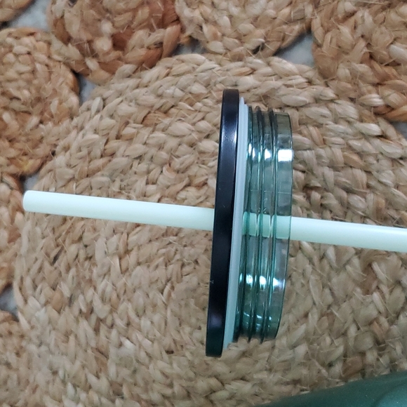 Starbucks Green Stainless Green Tumbler Venti Cup New - Picture 7 of 8